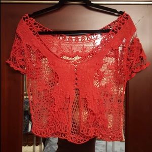 Crop Top Crochet M